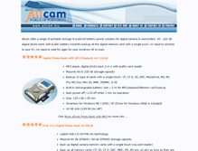 Tablet Screenshot of allcam.org